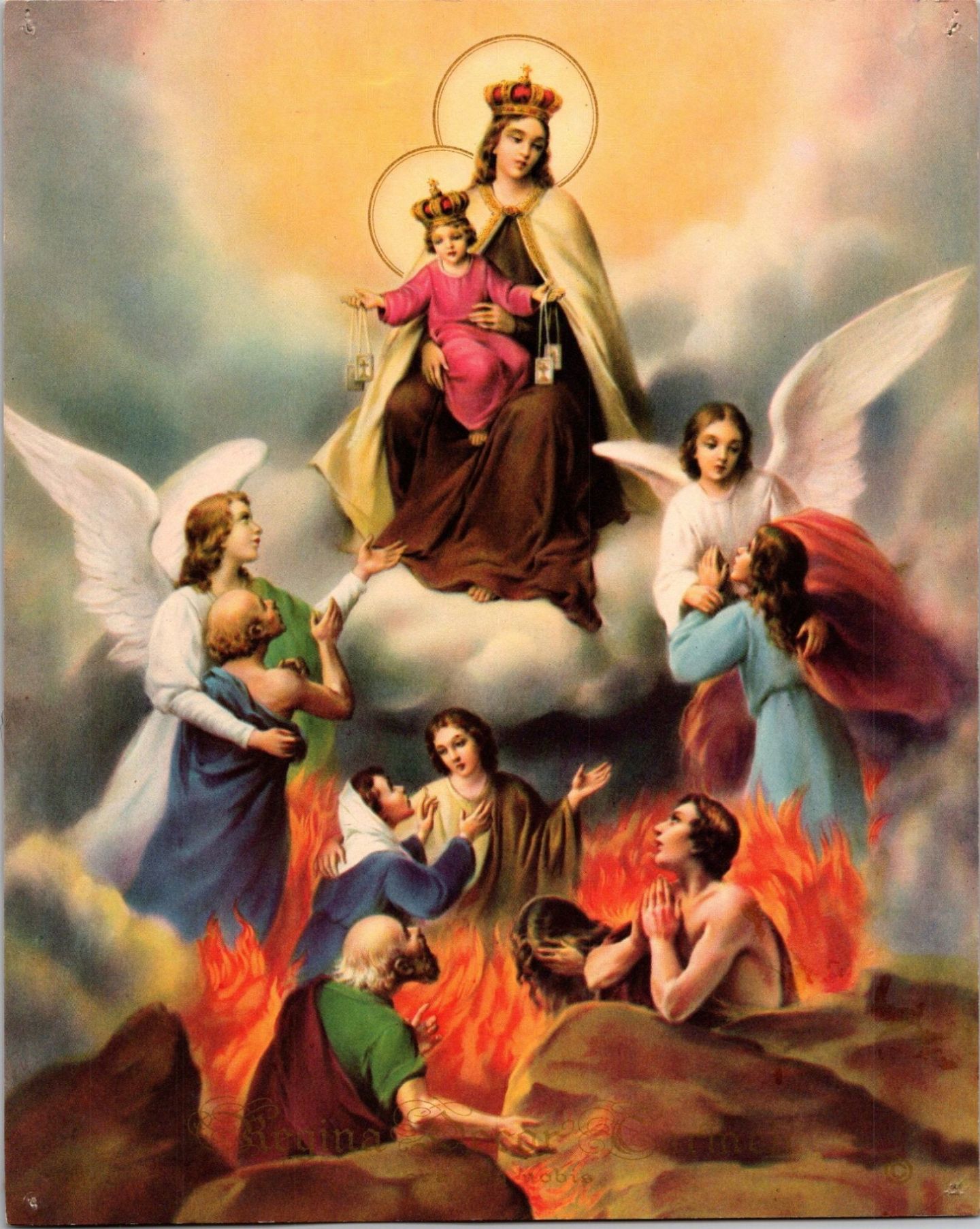 Animbas Entre el Fuego y el Cielo: Benditas Ánimas del Purgatorio ...